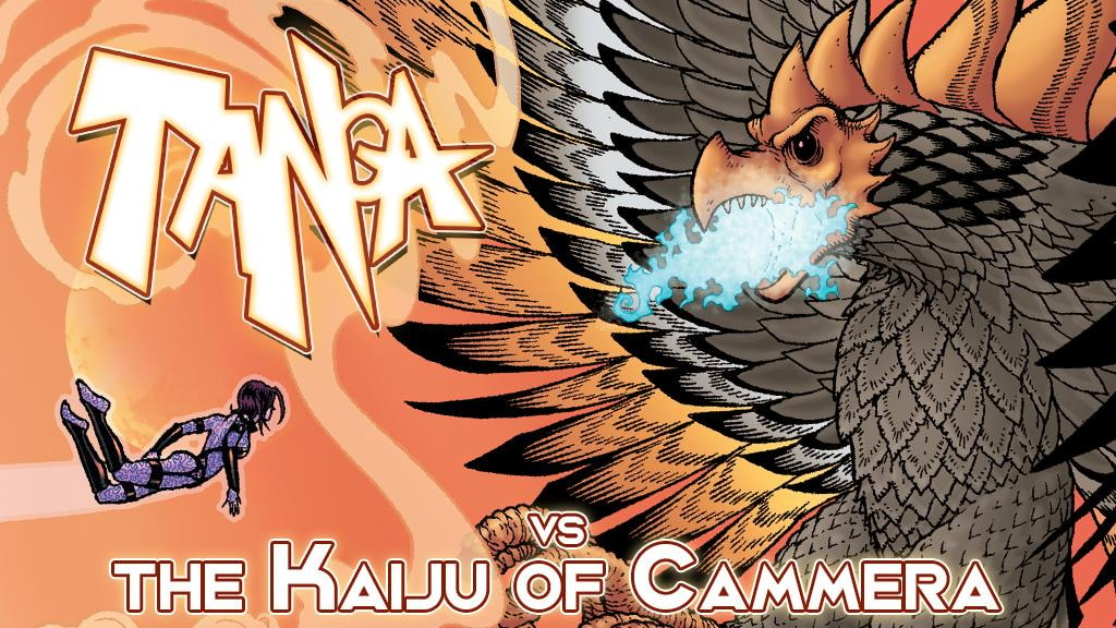 Kevin Maguire's Tanga vs the Kaiju of Cammera