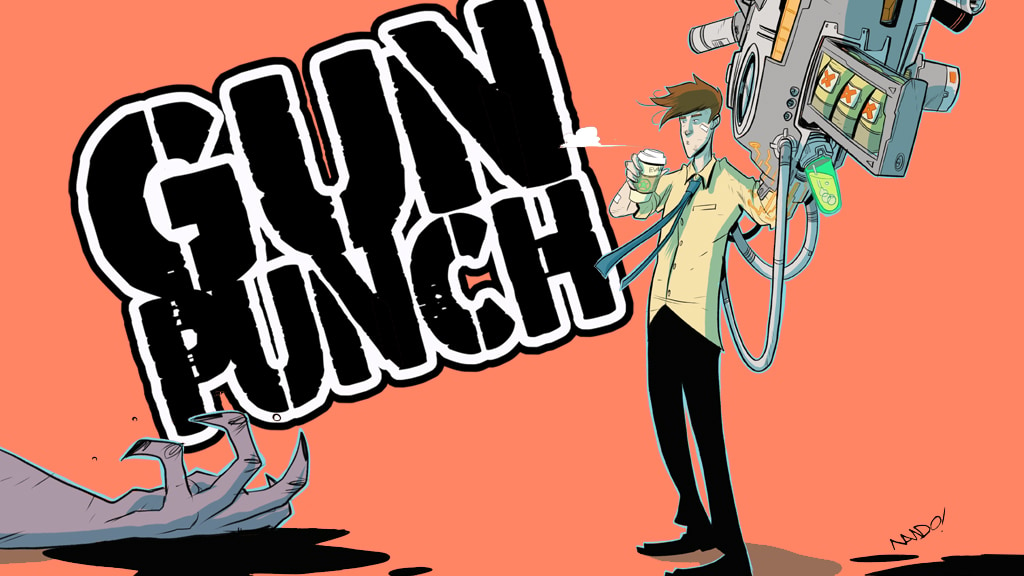 Gunpunch! A new graphic novel from Fernando Pinto