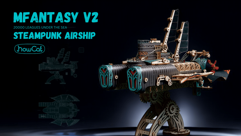 MFANTASY -- Steampunk Airship V2