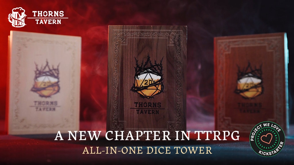 Thorns Tavern: A New Chapter in TTRPG All-in-One Dice Tower