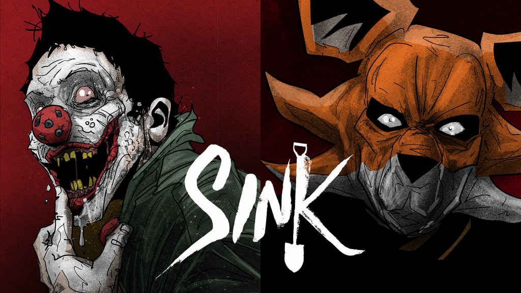 SINK #1-15: JUST DESSERTS Deluxe Edition - Crime Horror