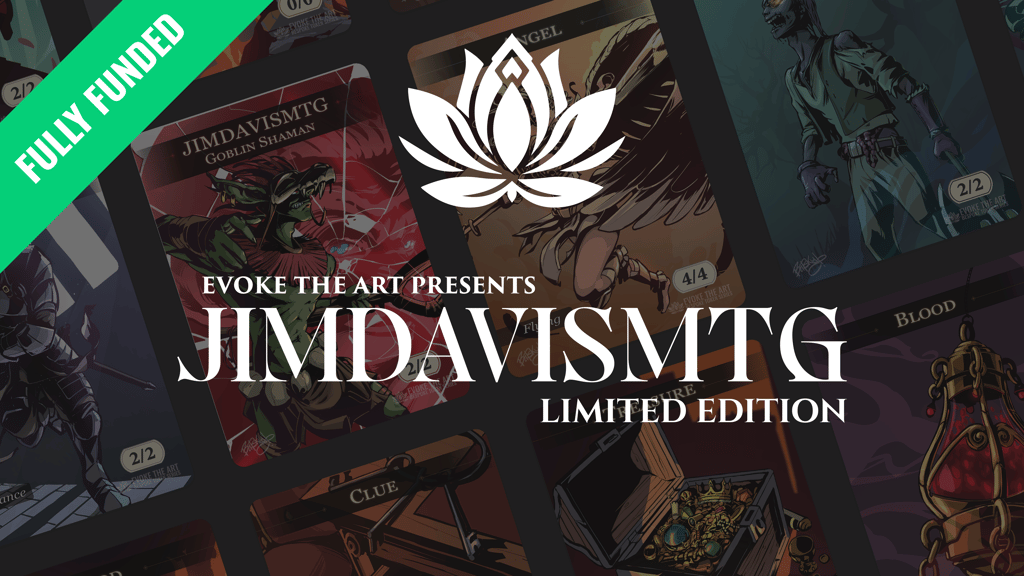 Evoke the Art | JimDavisMTG Limited Edition Token Set