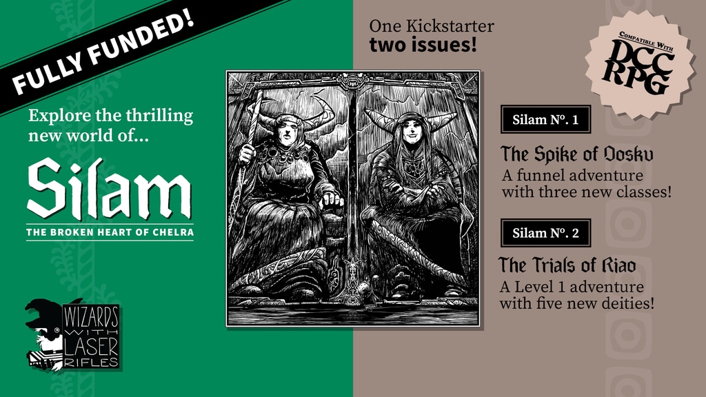 Silam No. 1 & No. 2: Zines for Dungeon Crawl Classics