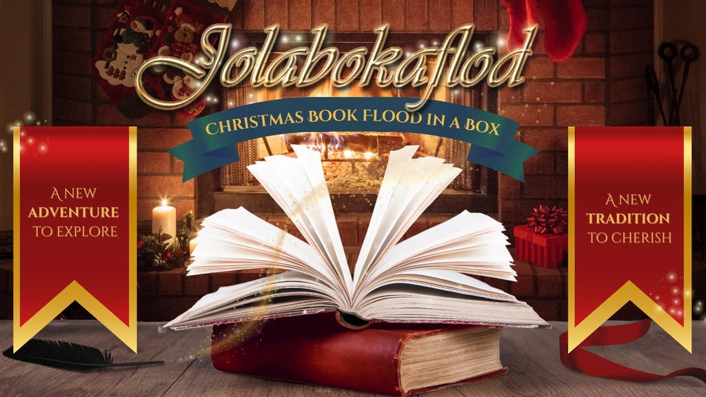 Jolabokaflod: Christmas Book Flood in a Box