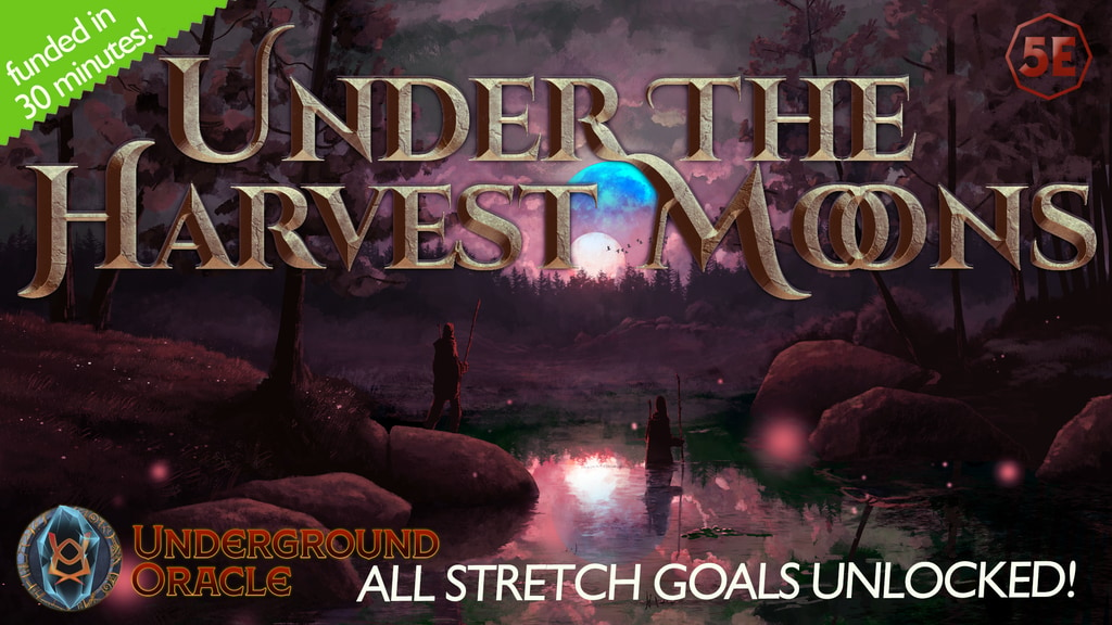 Under the Harvest Moons: Horror Options for 5th Edition