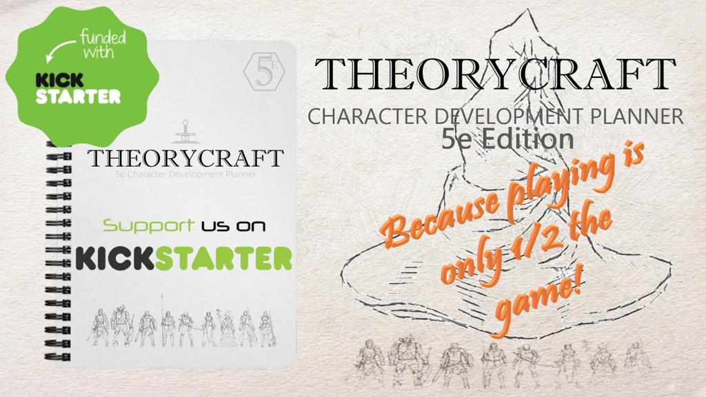 THEORYCRAFT: D&D 5e Character Development Planner (DnD 5th)