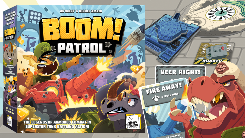 BOOM Patrol - Arcade-style Tank Battling Action!