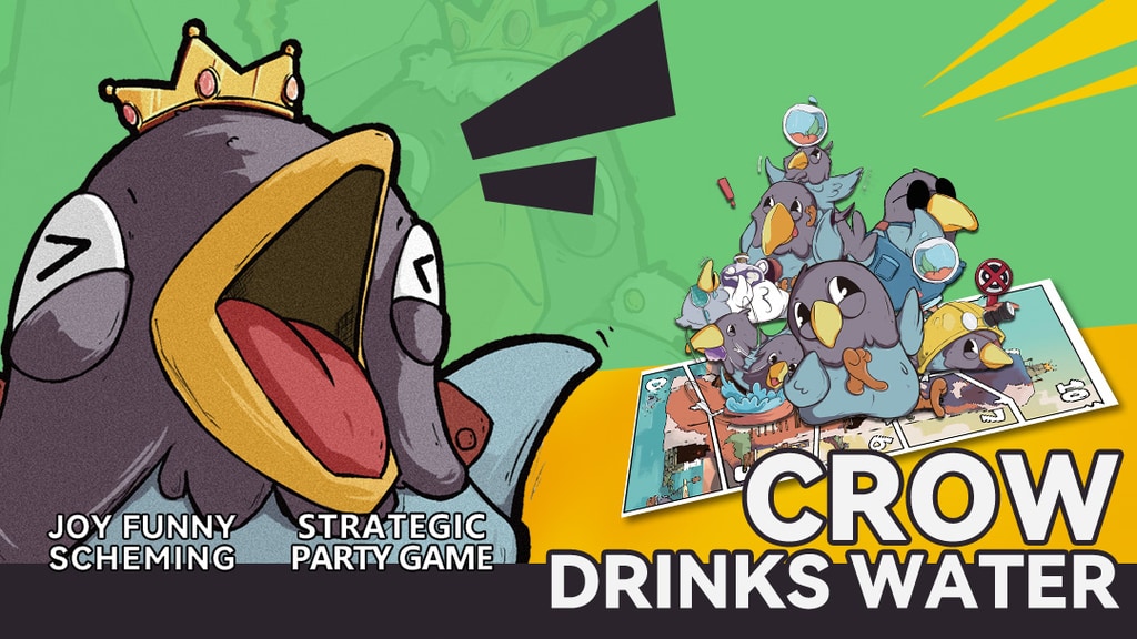 Crow Drinks Water - A brand new board game