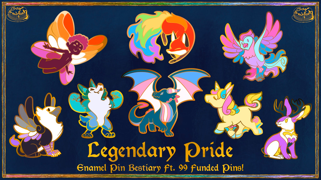 Legendary Pride Pins