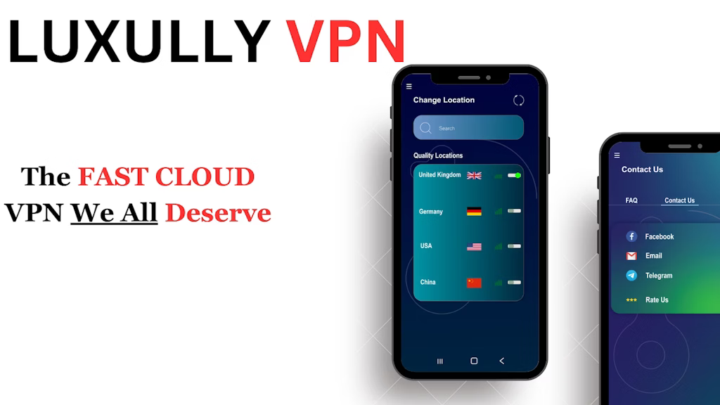 Luxully VPN: The Cloud VPN and Data Vault For All Platforms