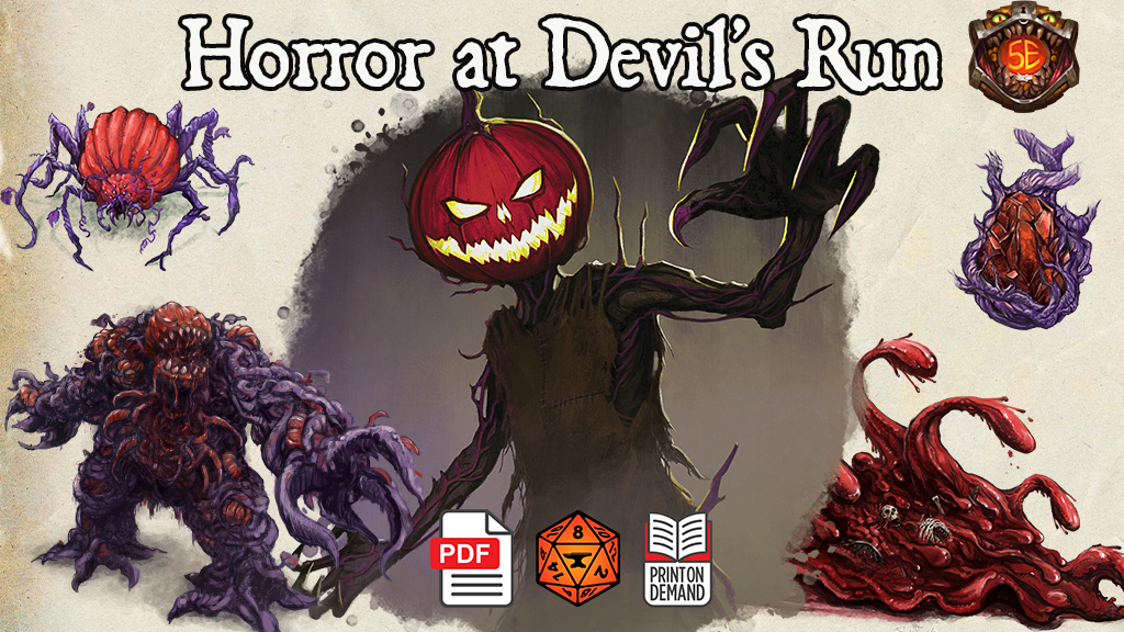 Horror at Devil's Run : 5E One-Shot Horror Adventure