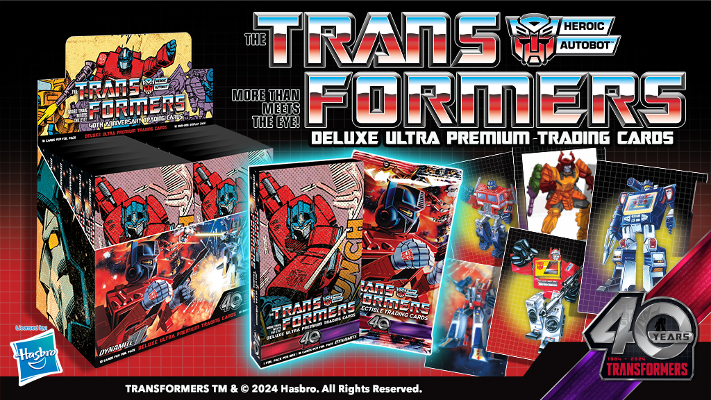 Transformers 40th Anniversary Limited Edition Trading Cards