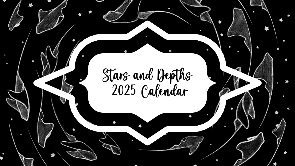 Stars and Depths Magic Ocean 2025 Calendar