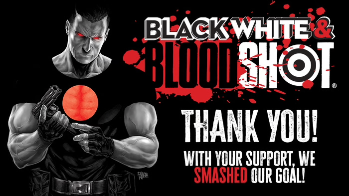 NEW Bloodshot Anthology Series! BLACK, WHITE and BLOODSHOT!