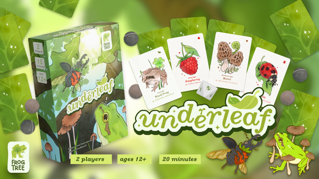 Underleaf - a tiny foraging set collection game