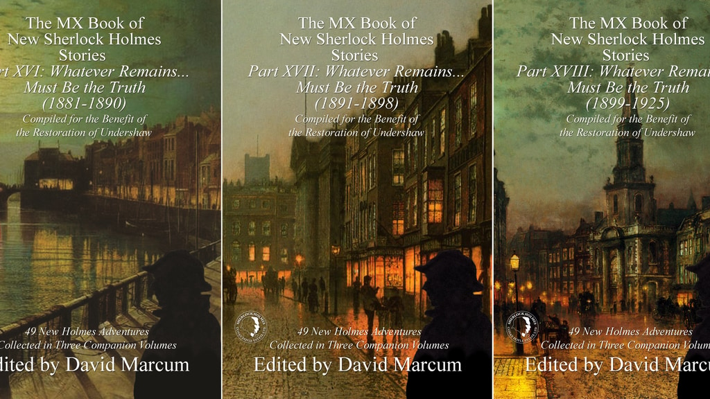 MX Book of New Sherlock Holmes Stories - Vols XVI to XVIII