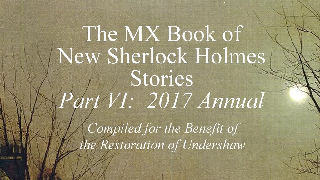 MX Book of New Sherlock Holmes Stories Volume 6