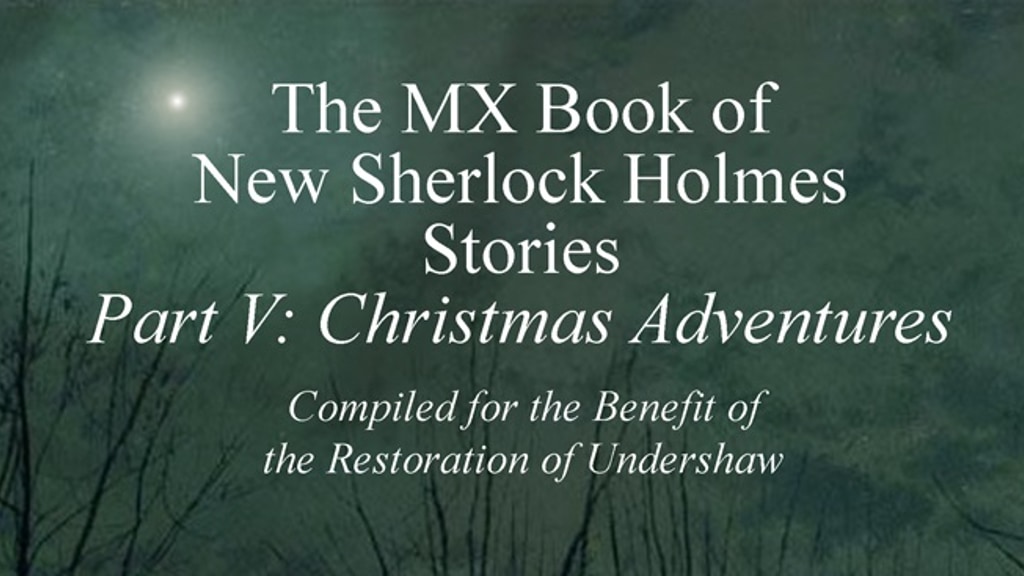 MX Book of New Sherlock Holmes Stories Volume 5 - Christmas