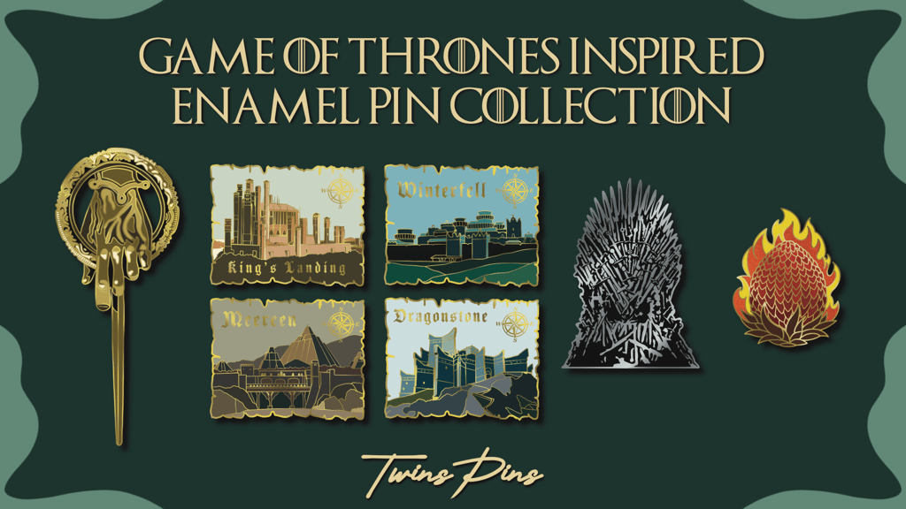 Game of Thrones Inspired Enamel Pin Collection