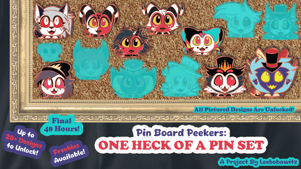 ️🔥👀 Pin Board Peekers: ONE HECK OF A PIN SET 👀️🔥