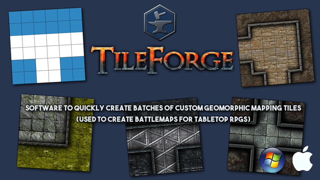 TileForge: software to batch-generate mapping tiles