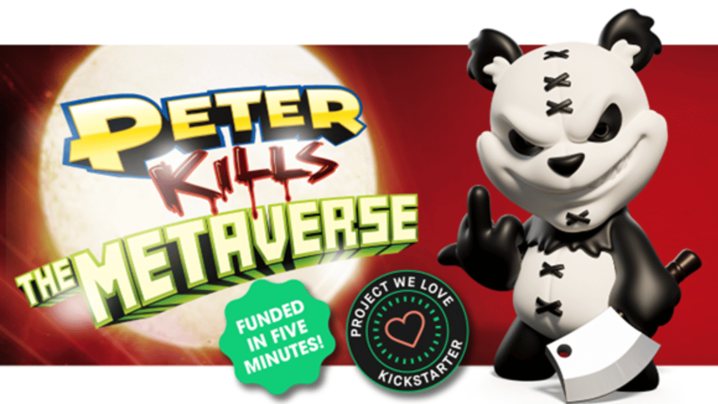 Peter Kills the Metaverse | Graphic Novel & Designer Toys