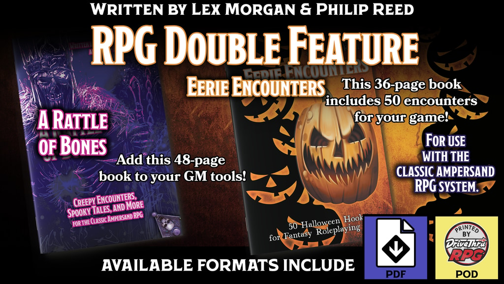 RPG Double Feature: A Rattle of Bones and Eerie Encounters