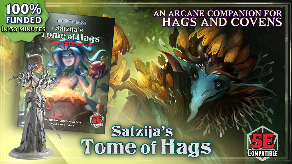 Satzija's Tome of Hags - A Witchcraft Compendium