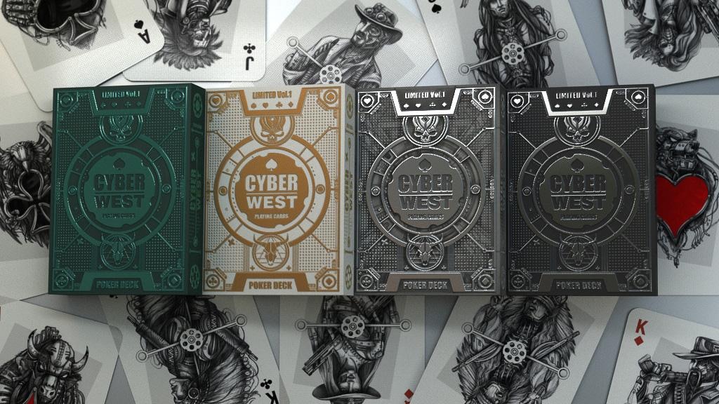 CYBER WEST Playing Cards LIMITED EDITION Vol.1