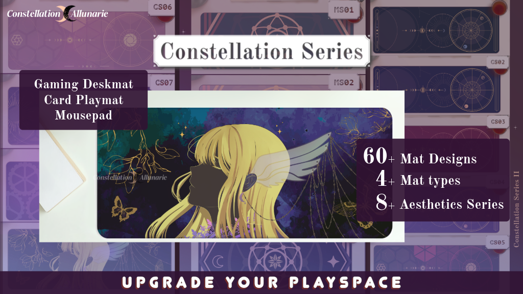 Constellation Series Deskmat | Playmat | Mousepad Collection