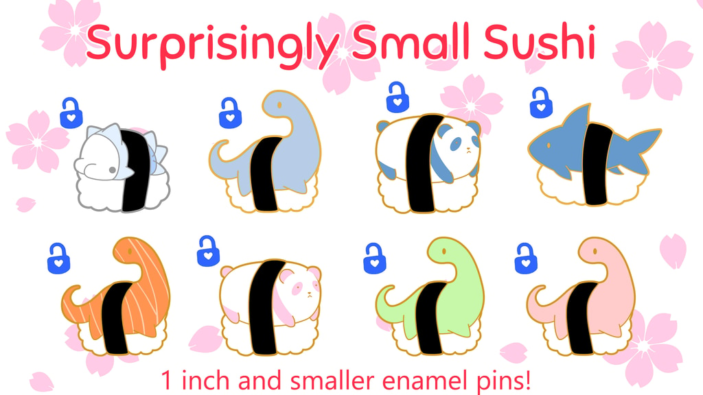 Surprisingly Small Sushi Pins