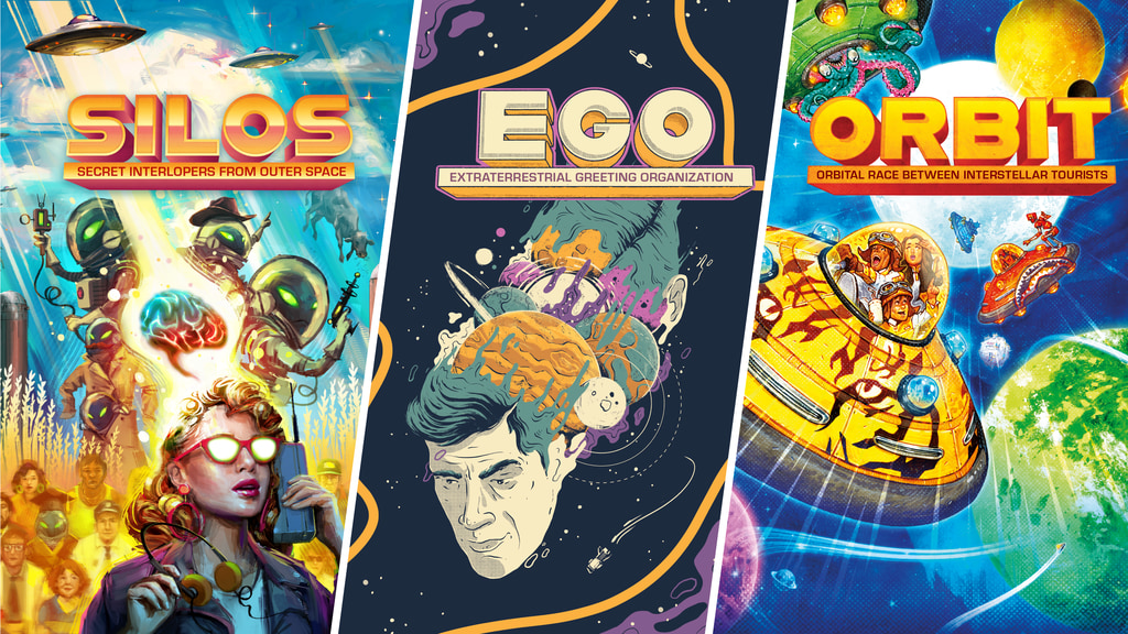 SILOS, EGO, ORBIT | Epic Sci-Fi Trilogy By Reiner Knizia