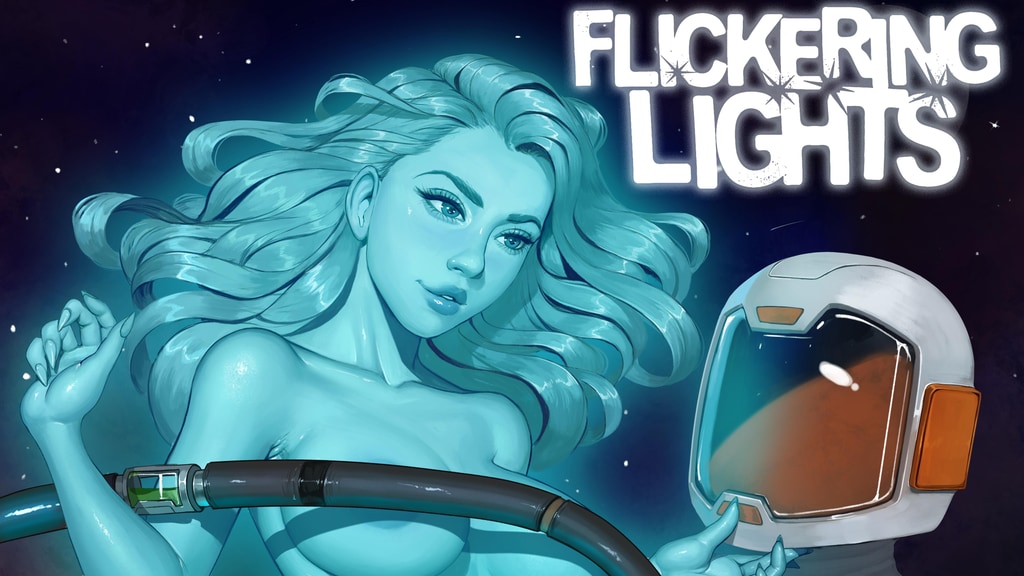 Flickering Lights 4: An erotic sci-fi horror comic.