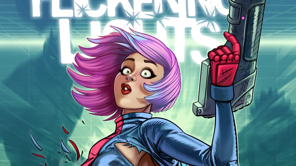 Flickering Lights 3: An erotic sci-fi horror comic.