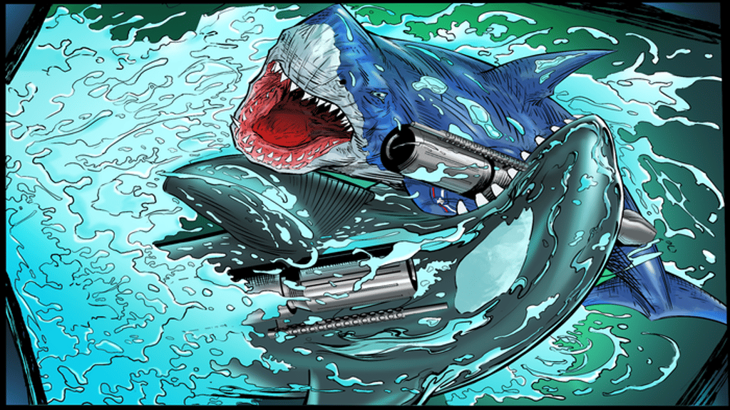 Shark of War #1-8 - The New Shark of War!