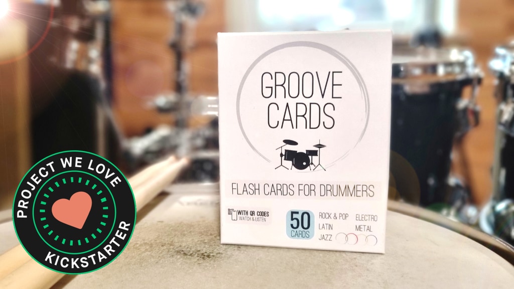 Groove Cards™ - Flash Cards for Drummers