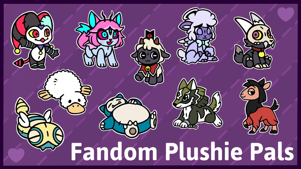 ❤︎ Plushie Pals Fandom Pins :: Part Four ❤︎