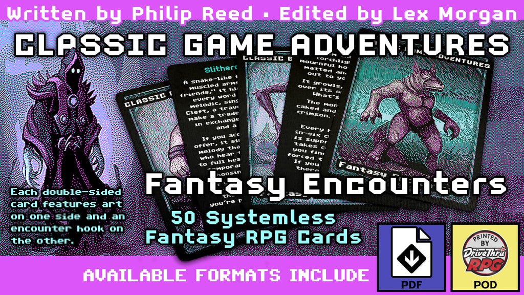 Classic Game Adventures - Fantasy Encounters for RPGs