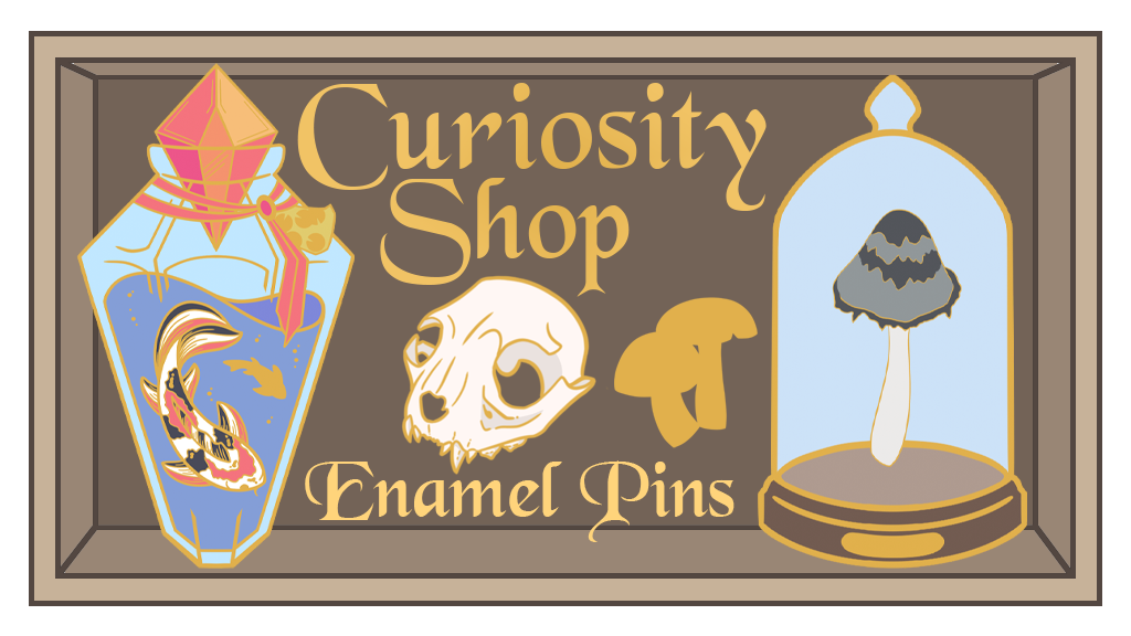 Curiosity Shop Pins