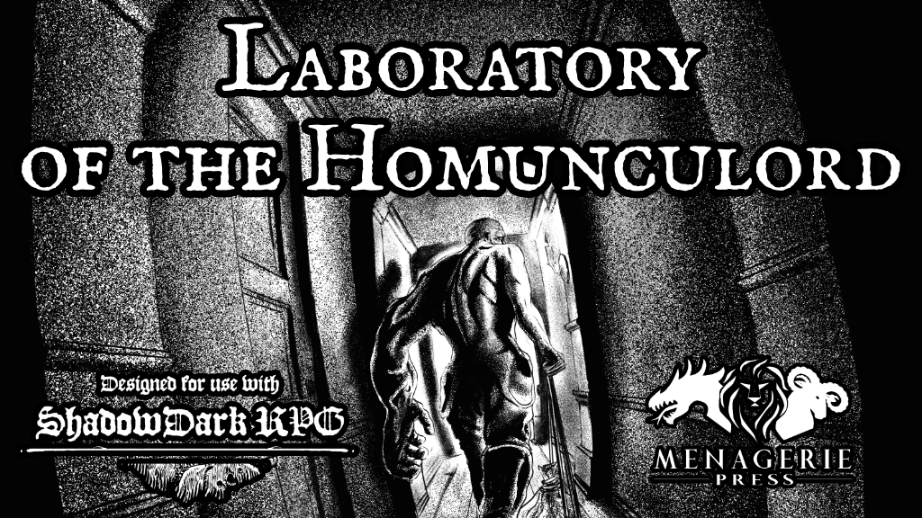 Laboratory of the Homunculord for Shadowdark RPG