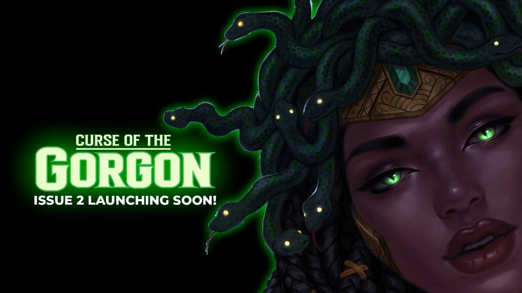 Curse of the Gorgon #1-2: a black, erotic, mythical thriller