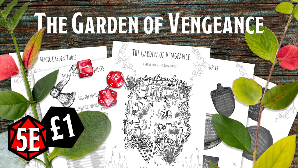 The Garden of Vengeance: Quest Hooks and Roll Tables for 5e