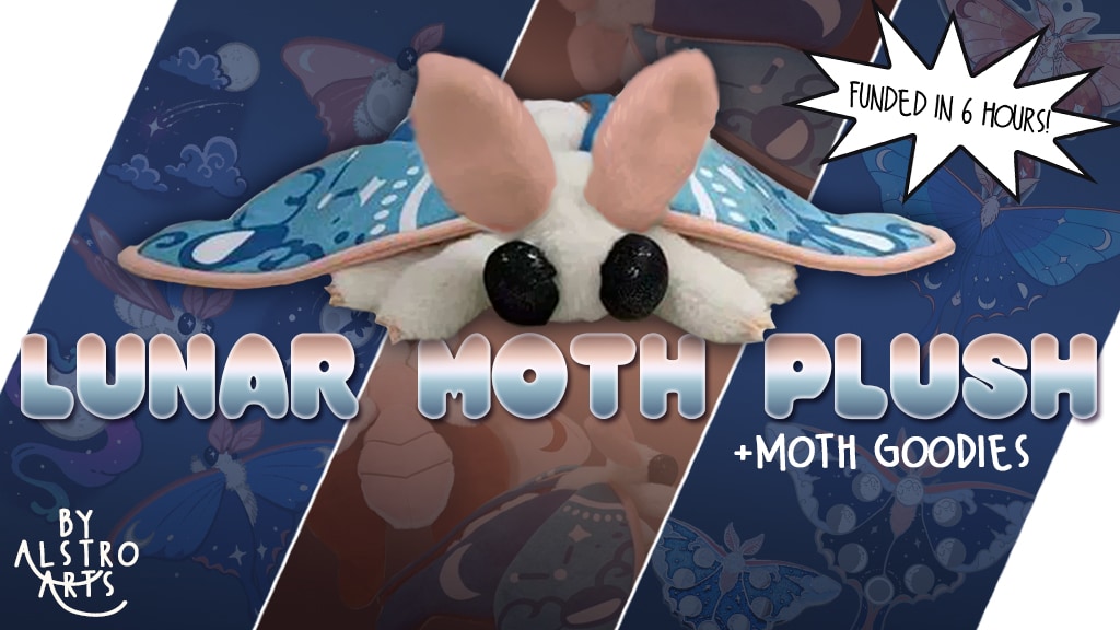 Lunar Moth Plush