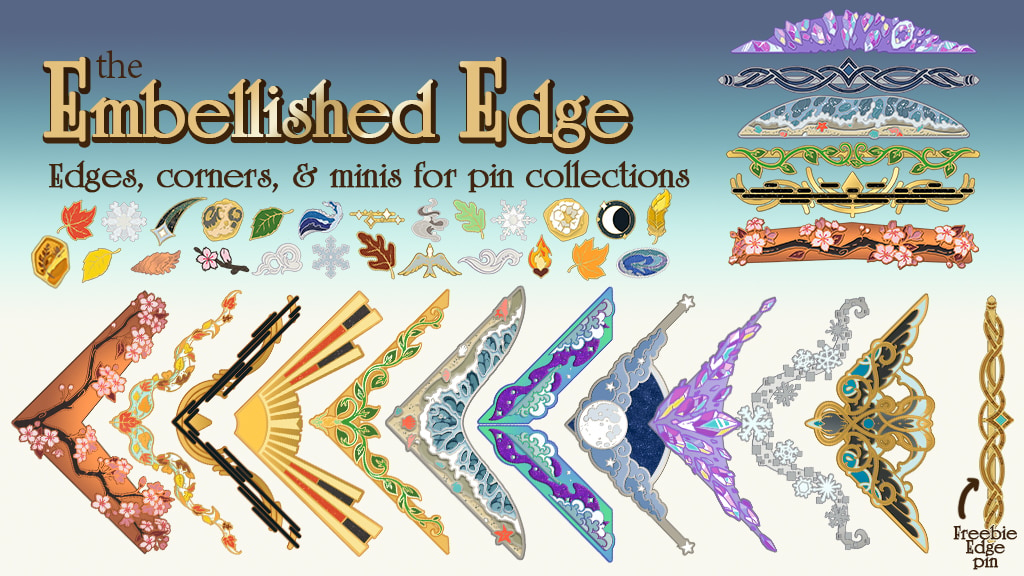 Embellished Edge: Magical Corner Pins