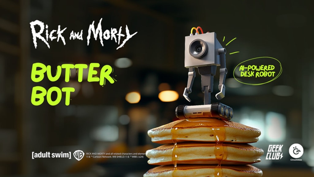 Rick and Morty™️ Butter Bot: an inspired-by AI-powered robot