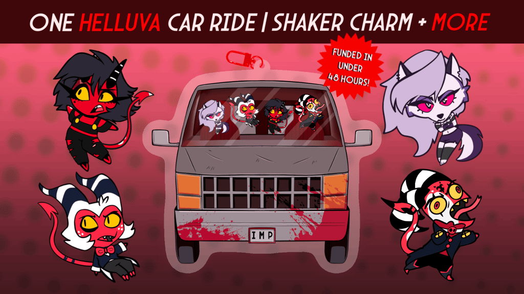 One Helluva Car Ride | Shaker Charm + more!