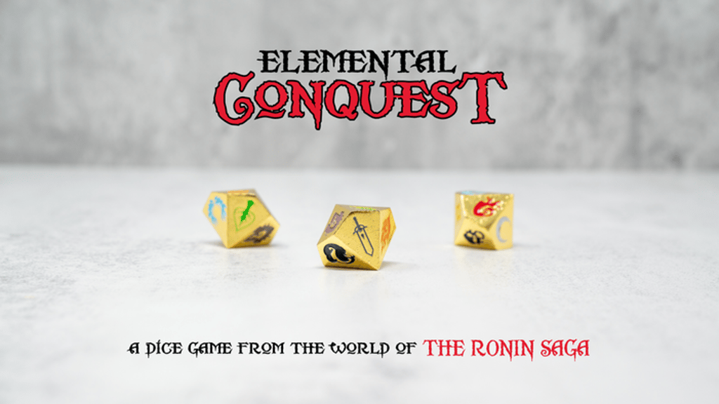 Elemental Conquest: The Ronin Saga Dice Game