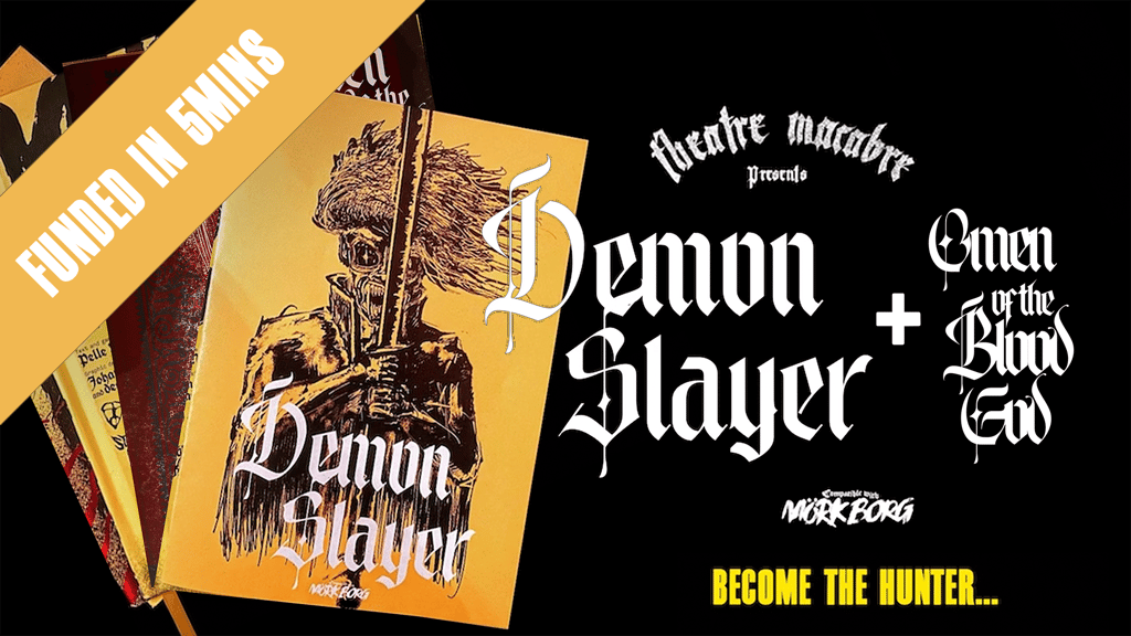 DEMON SLAYER: Become the Hunter. Compatible with MÖRK BORG