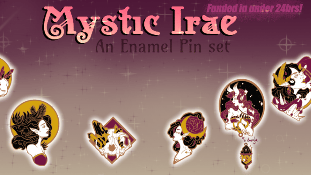 Mystic Irae - Enamel Pin Set