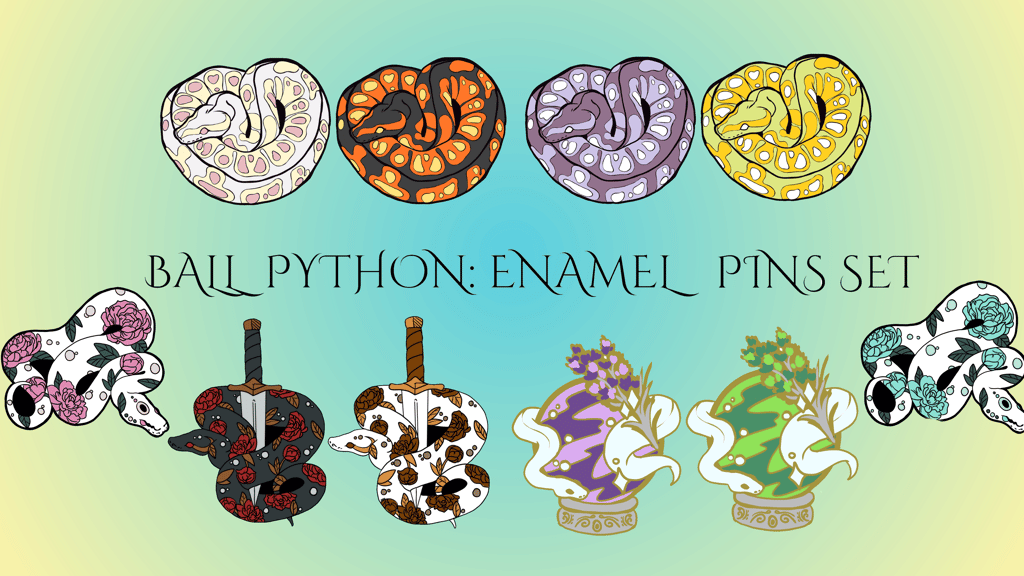 Ball Python Pins